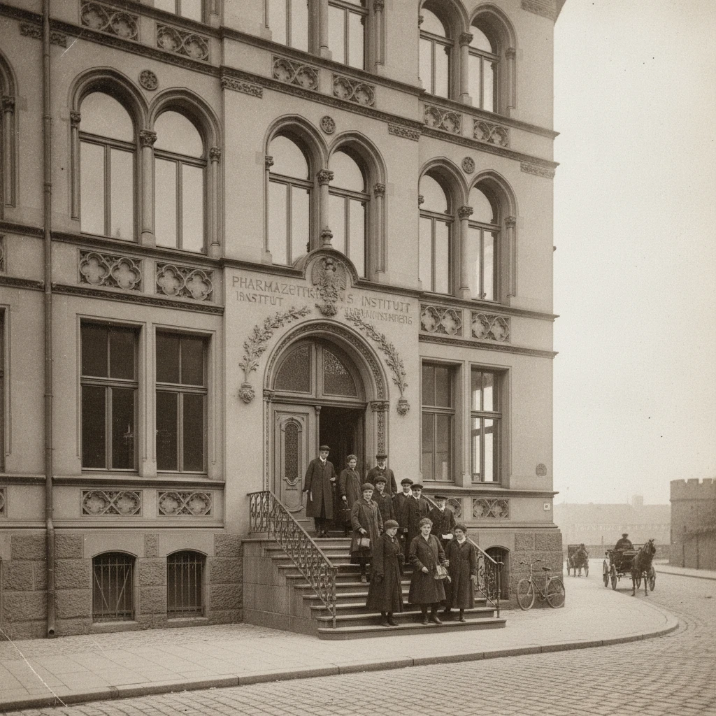 Das historische Institut für Pharmazie: Gebäude und Standorte im Wandel